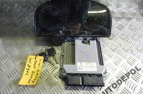 КОМПЛЕКТ БЛОК УПРАВЛЕНИЯ ПАНЕЛЬ ПРИБОРОВ CADDY 0281011541