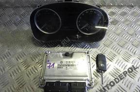 КОМПЛЕКТ БЛОК УПРАВЛЕНИЯ ПАНЕЛЬ ПРИБОРОВ SKODA ROOMSTER 0281012750