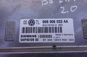 КОМПЛЕКТ БЛОК УПРАВЛЕНИЯ PASSAT B5 LIFT 2,0 5WP4010903
