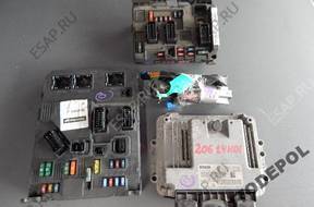 КОМПЛЕКТ БЛОК УПРАВЛЕНИЯ PEUGEOT 0281010707 S118085320C