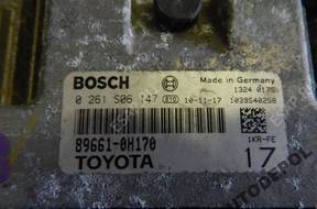 КОМПЛЕКТ БЛОК УПРАВЛЕНИЯ PEUGEOT 107 1.0 12V 0261S06147