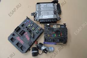 КОМПЛЕКТ БЛОК УПРАВЛЕНИЯ PEUGEOT 407 2.0 HDI 136 9656412980
