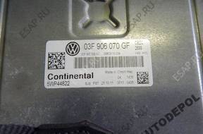 КОМПЛЕКТ БЛОК УПРАВЛЕНИЯ POLO TSI автомат 03F906070GF