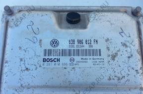 КОМПЛЕКТ БЛОК УПРАВЛЕНИЯ SEAT LEON I 1.9 TDI 038906012FN