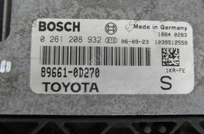 КОМПЛЕКТ БЛОК УПРАВЛЕНИЯ YARIS II 1.0 06-09 89661-0D270