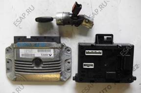 КОМПЛЕКТ БЛОК УПРАВЛЕНИЯ ЗАМОК ЗАЖИГАНИЯ BCM RENAULT MODUS 1.6 16v