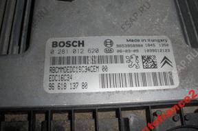 КОМПЛЕКТ БЛОКИ УПРАВЛЕНИЯ BERLINGO PARTNER 1.6 HDI BOSCH