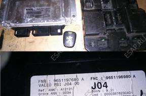КОМПЛЕКТ BSI БЛОК УПРАВЛЕНИЯ BOSCH PEUGEOT 307 1.6 16V
