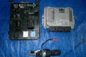 КОМПЛЕКТ BSI БЛОК УПРАВЛЕНИЯ PEUGEOT 307 1.6 HDI 9661773380