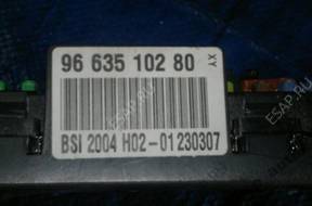 КОМПЛЕКТ BSI БЛОК УПРАВЛЕНИЯ PEUGEOT 307 1.6 HDI 9661773380