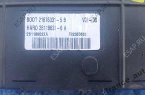 КОМПЛЕКТ BSI БЛОК УПРАВЛЕНИЯ PEUGEOT 307 1.6 HDI 9662213180
