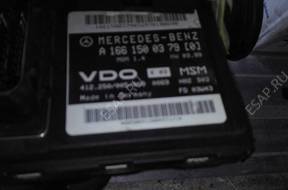 КОМПЛЕКТ ECU MERC A KLASA 168 1,6 БЕНЗИН БЛОК УПРАВЛЕНИЯ