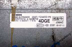 КОМПЛЕКТ КОМПЛЕКТ FORD FIESTA sim210 s120977016g 4dge