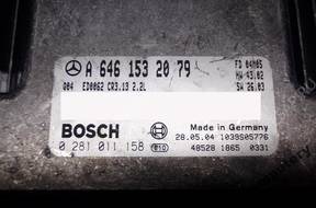 КОМПЛЕКТ КОМПЛЕКТ MERCEDES a6461532079 0281011158