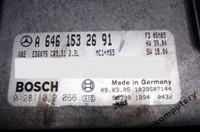 КОМПЛЕКТ КОМПЛЕКТ MERCEDES a6461532691 0281012066