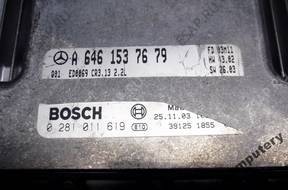 КОМПЛЕКТ КОМПЛЕКТ MERCEDES a6461537679 0281011619