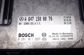 КОМПЛЕКТ КОМПЛЕКТ MERCEDES a6471500079 0281011937
