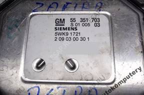 КОМПЛЕКТ КОМПЛЕКТ OPEL ASTRA 55351703 5wk91721 z18xe