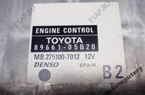 КОМПЛЕКТ КОМПЛЕКТ TOYOTA 8966105b20 mb2751007012