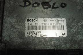 КОМПЛЕКТ STAROWY 73501235 БЛОК УПРАВЛЕНИЯ DOBLO 1,9 JTD