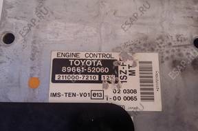 КОМПЛЕКТ START 8966152060 YARIS I 1.0 БЛОК УПРАВЛЕНИЯ 1SZFE