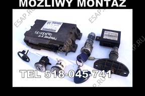 КОМПЛЕКТ START FIAT SEICENTO 1.1  БЛОК УПРАВЛЕНИЯ IAW16FME6