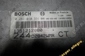 КОМПЛЕКТ ЗАЖИГАНИЯ 0281010931 DUCATO 2,8JTD