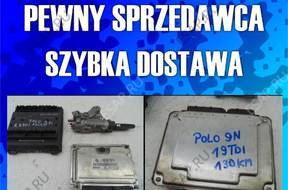 КОМПЛЕКТ ЗАЖИГАНИЯ 038906019NJ БЛОК УПРАВЛЕНИЯ VW POLO 9N