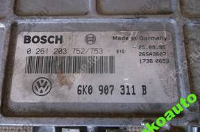КОМПЛЕКТ ЗАЖИГАНИЯ 6K0907311B VW Polo 6N Classic 1.4b