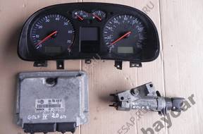 КОМПЛЕКТ ЗАЖИГАНИЯ БЛОК УПРАВЛЕНИЯ 06A906018EF GOLF IV 2.0