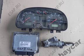 КОМПЛЕКТ ЗАЖИГАНИЯ БЛОК УПРАВЛЕНИЯ 06A906019AK GOLF IV 1.6
