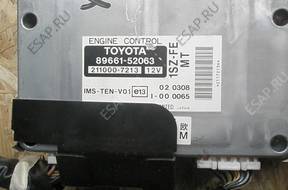КОМПЛЕКТ ЗАЖИГАНИЯ БЛОК УПРАВЛЕНИЯ 89661-52063 YARIS 1,3 I