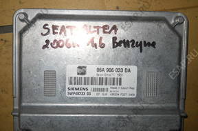 КОМПЛЕКТ ЗАЖИГАНИЯ БЛОК УПРАВЛЕНИЯ ALTEA 1.6 BEN 06A906033DA