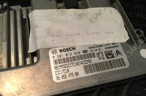 КОМПЛЕКТ ЗАЖИГАНИЯ БЛОК УПРАВЛЕНИЯ BSI PEUGEOT 208 1.4 E HDI