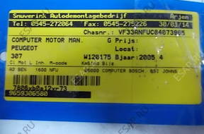 КОМПЛЕКТ ЗАЖИГАНИЯ БЛОК УПРАВЛЕНИЯ BSi Peugeot 307 1.6 16V