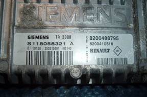 КОМПЛЕКТ ЗАЖИГАНИЯ БЛОК УПРАВЛЕНИЯ BSI RENAULT LAGUNA II 2.0