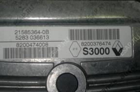 КОМПЛЕКТ ЗАЖИГАНИЯ БЛОК УПРАВЛЕНИЯ BSI RENAULT MODUS 1.6 16V