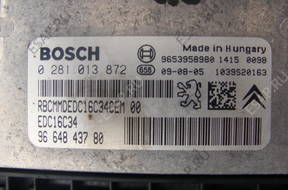 КОМПЛЕКТ ЗАЖИГАНИЯ БЛОК УПРАВЛЕНИЯ do Peugeot Partner 09-2012 год