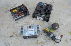КОМПЛЕКТ ЗАЖИГАНИЯ БЛОК УПРАВЛЕНИЯ PEUGEOT 207 1,4 16V B