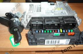 КОМПЛЕКТ ЗАЖИГАНИЯ БЛОК УПРАВЛЕНИЯ Peugeot 207 1.4 HDI