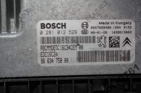 КОМПЛЕКТ ЗАЖИГАНИЯ БЛОК УПРАВЛЕНИЯ Peugeot 207 1.4 HDI