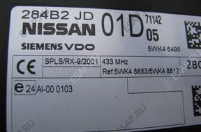 КОМПЛЕКТ ЗАЖИГАНИЯ БЛОК УПРАВЛЕНИЯ QASHQAI 1.5 DCI 23710JD54