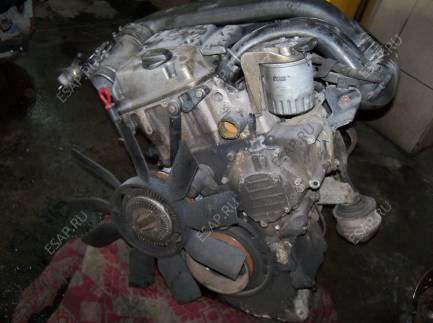 комплектный двигатель 604.912 MERCEDES E W210 2.2 D (топливная система LUCAS)