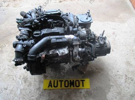 комплектный двигатель PEUGEOT CITROEN 1.6HDI DV6B 65tys