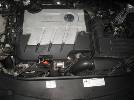 комплектный двигатель VW PASSAT B6 2.0 TDI CBBB
