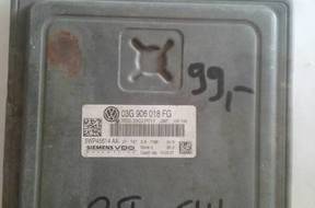 KOMPUTERS БЛОК УПРАВЛЕНИЯ ДВИГАТЕЛЕМ 03G906018FG 5WP45614AA