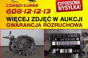 КОРОБКА ПЕРЕДАЧ 09126585 OPEL VECTRA БЕНЗИН 2.2