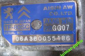 КОРОБКА ПЕРЕДАЧ АВТОМАТИЧЕСКАЯ C5 C6 407 2.7 HDI 20GG07