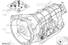 КОРОБКА ПЕРЕДАЧ АВТОМАТИЧЕСКАЯ M54B30 5HP19 BMW E39 E46 Z4