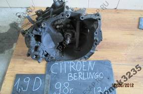 КОРОБКА ПЕРЕДАЧ CITROEN BERLINGO 98r 1.9D